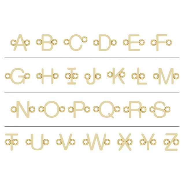 Petite Letter Charm