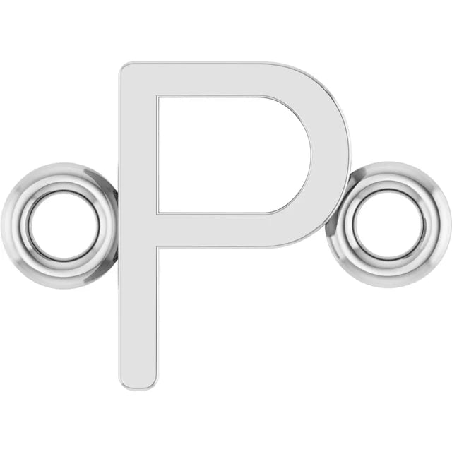 Petite Letter Charm