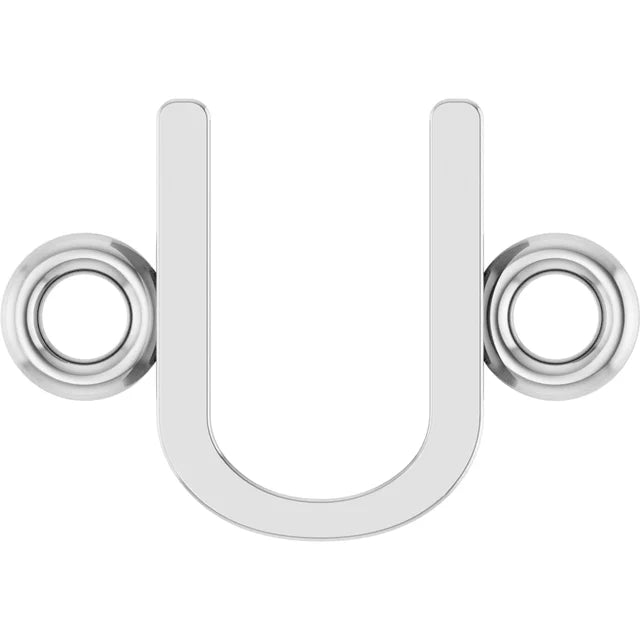 Petite Letter Charm