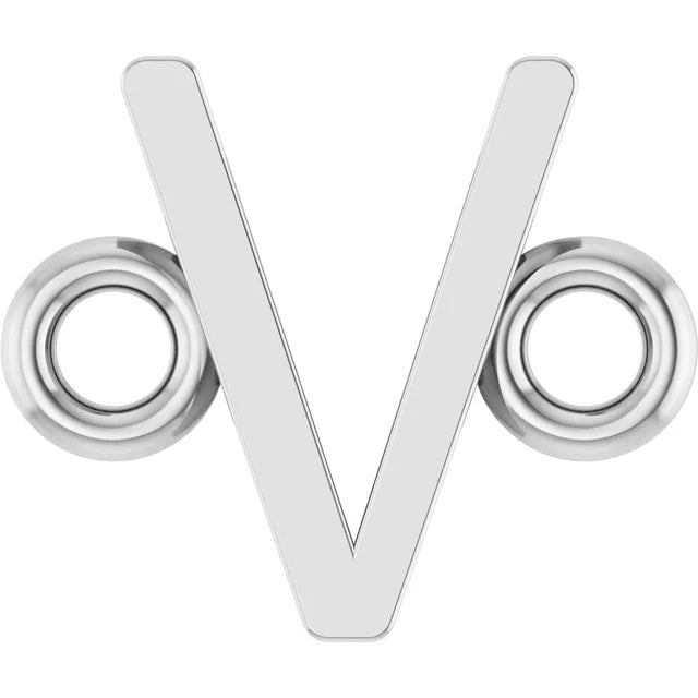 Petite Letter Charm